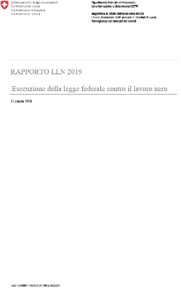 Rapporto LLN 2019-1